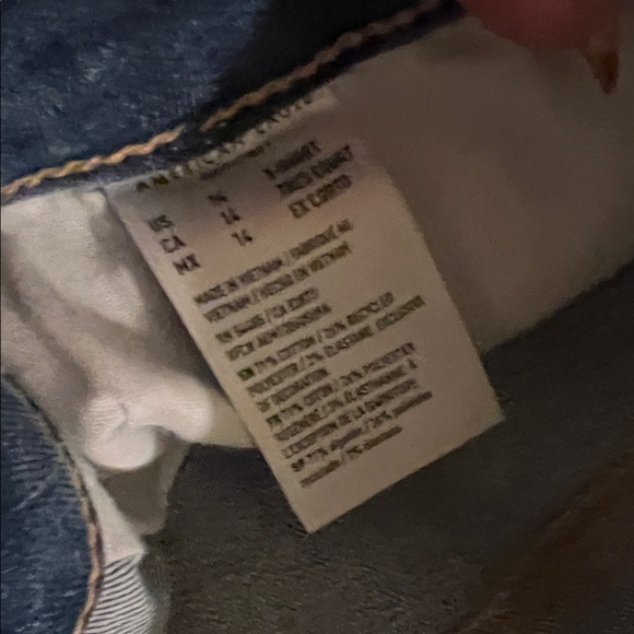 American Eagle Outfitters Women's Classic Denim Straight Leg Jeans - Picture 4 of 6